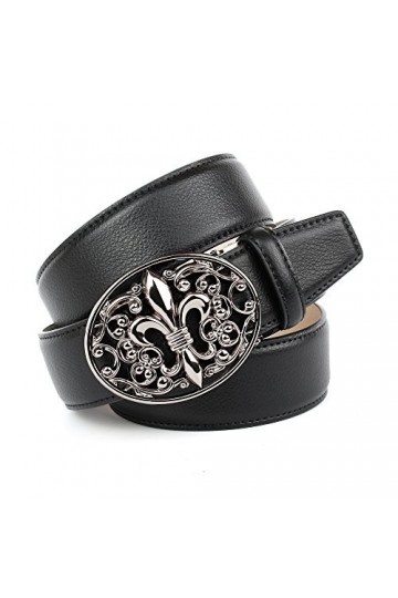 Anthoni Crown - Ceinture - Femme noir Schwarz 100 - noir - Large