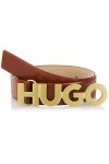 HUGO Zula Belt 3,5cm C-ZL Ceinture, Medium Brown212, 90 aux Femmes