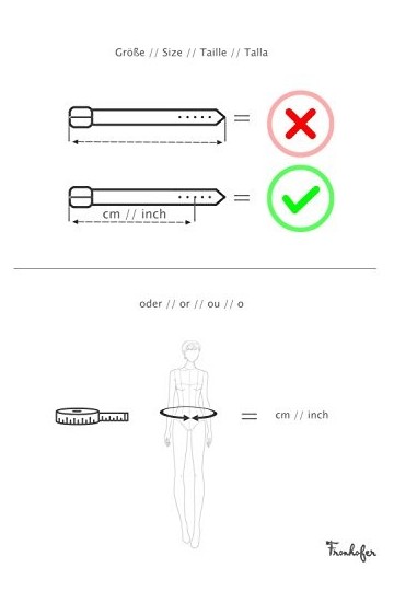 Fronhofer Ceinture en cuir pour femmes avec grande boucle argentée, 4 cm / 1.57 in. 18421, Taille:Taille 120 cm, Couleur:Crèm