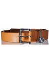 HUGO Amelia Belt 2,5cm Ceinture, Medium Brown210, 80 Femme