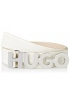 HUGO Zula Belt 3,5cm-ZL Ceinture, Light Beige271, 75 aux Femmes