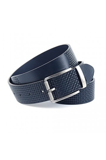 Anthoni Crown Ceinture pour Femme, Bleu foncé, 100 Mixte