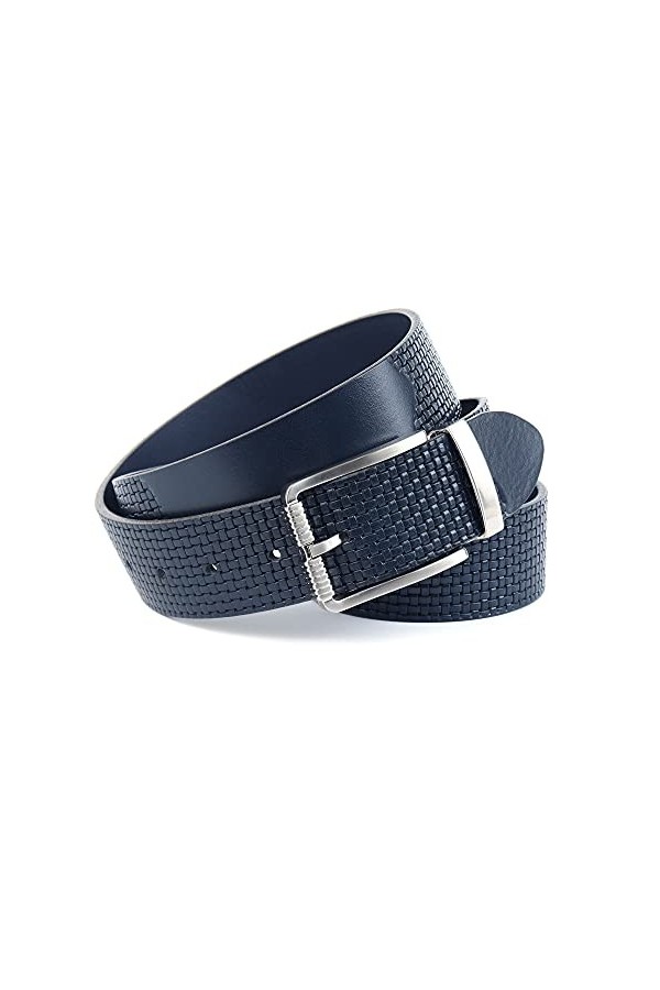Anthoni Crown Ceinture pour Femme, Bleu foncé, 100 Mixte
