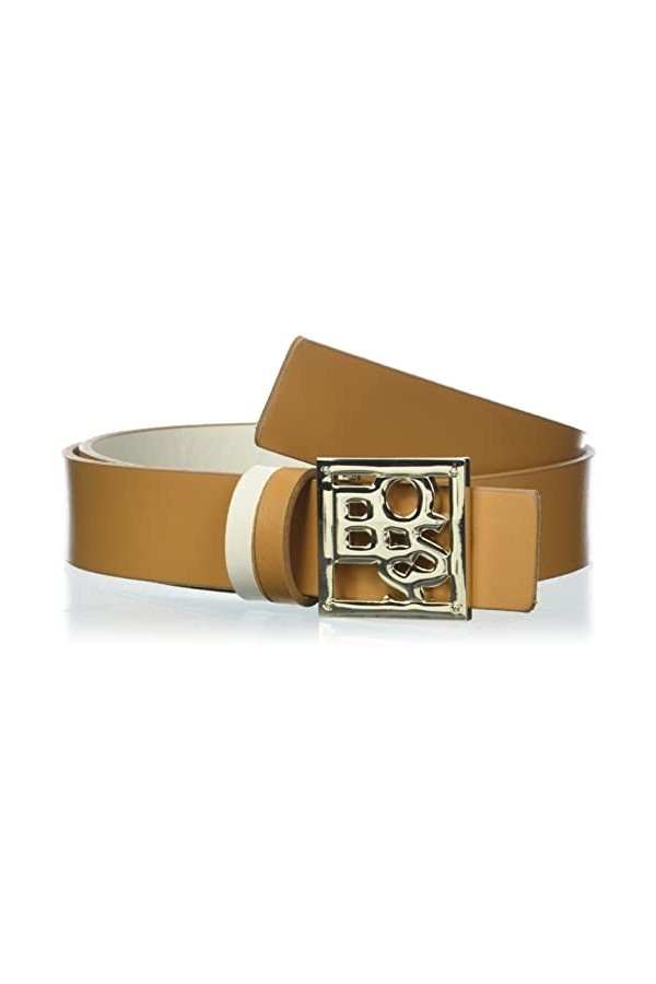 BOSS Blanca B 3 cm Ceinture, Beige Clair 272, 95 cm Femme