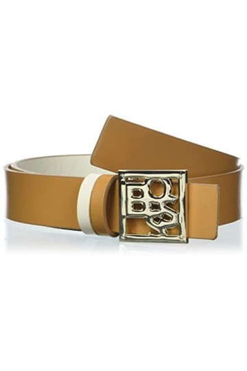 BOSS Blanca B. 3cm R-S Ceinture, Light Beige272, 90 aux Femmes