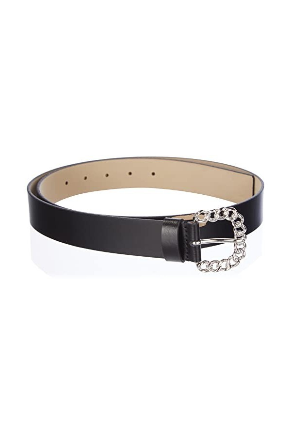 HUGO Kara Belt 3.5cm Ceinture, Noir 1, 55 Femme