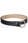 HUGO Kara Belt 3.5cm Ceinture, Noir 1, 55 Femme