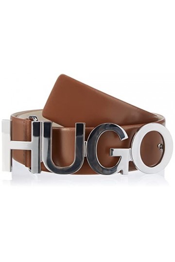HUGO Zula Belt 4 Cm-Zl Ceinture, Rust/Copper220, 105 Femme