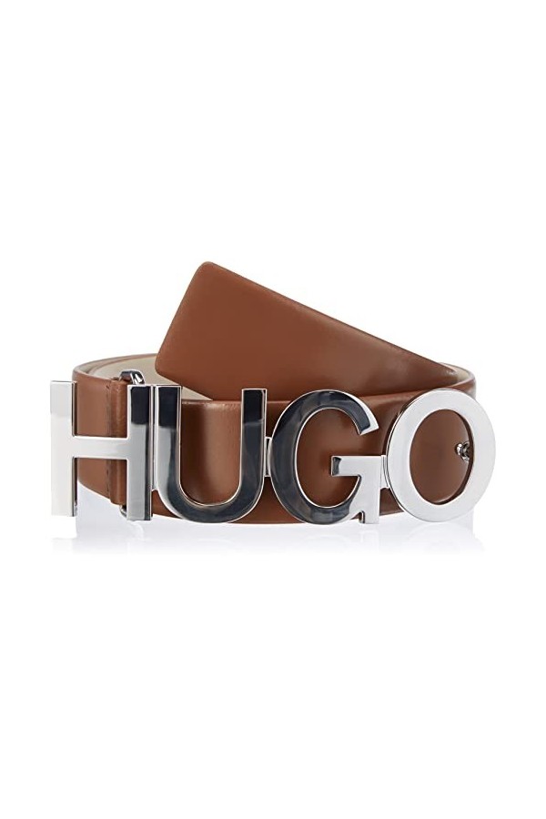 HUGO Zula Belt 4 Cm-Zl Ceinture, Rust/Copper220, 105 Femme