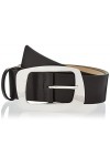 HUGO Astra High Belt 4cm Ceinture, Noir 1, S Femme