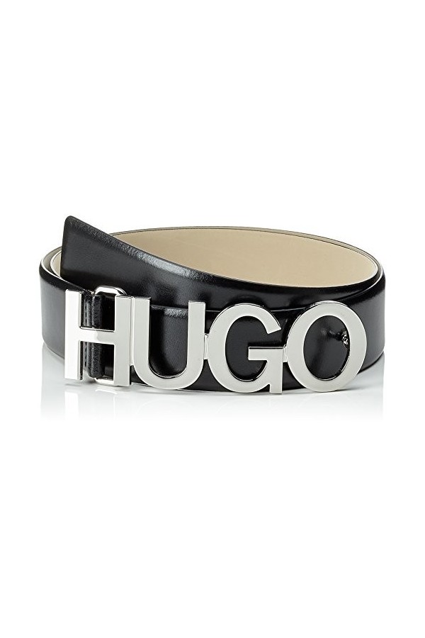 HUGO Zula Belt 4 Cm-zl Ceinture, Noir Black 001 , 95 Femme