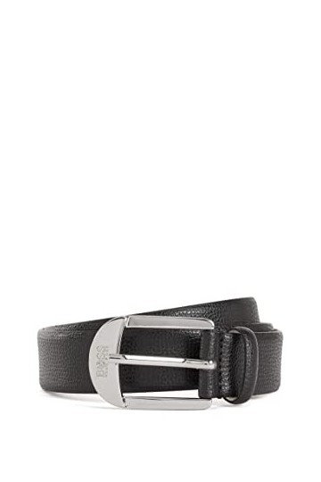 BOSS Femmes Nicole Belt N 3 cm-H Ceinture en cuir italien avec boucle à logo gravé