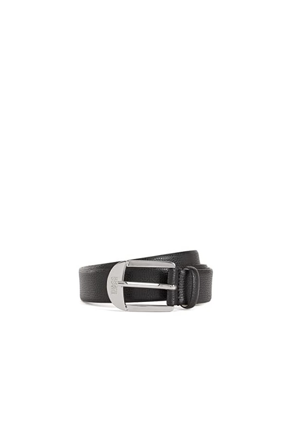 BOSS Femmes Nicole Belt N 3 cm-H Ceinture en cuir italien avec boucle à logo gravé