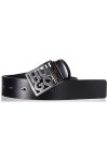 HUGO Erin Belt 3,5-S Ceinture, Black1, 70 Femme