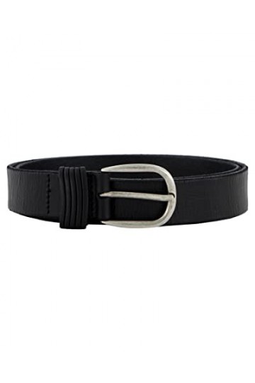 Marc OPolo Ceinture en cuir pour femme 231T Laddies, Noir , 85 cm