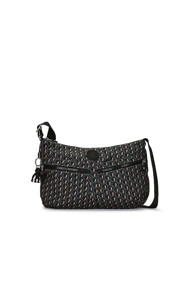 Kipling Izellah Sacs à Bandoulière, 33 x 12 x 23, 3D K Pink Noir 