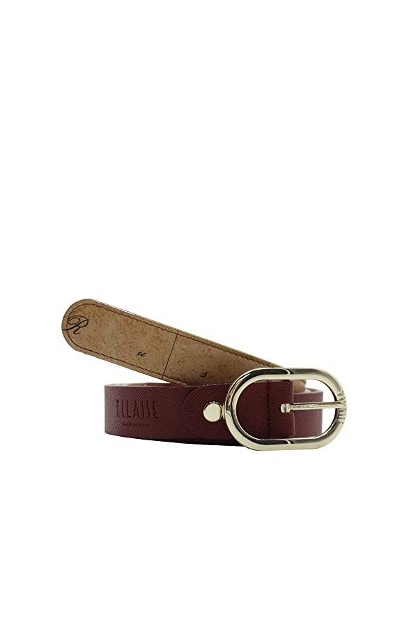 Alviero Martini Prima Classe Ceinture Femme Geo Rouge Titien, rouge, 90 cm