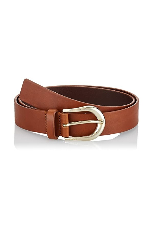 BOSS Carol Belt 3cm-VC Ceinture, Rust/Copper222, 90 Femme