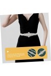 Abaodam 5 Pièces Mariée Ceinture De Mariage Femmes Ceintures Pour Robe Robe De Mariée Ceinture Strass Sash Ceinture Ceinture 