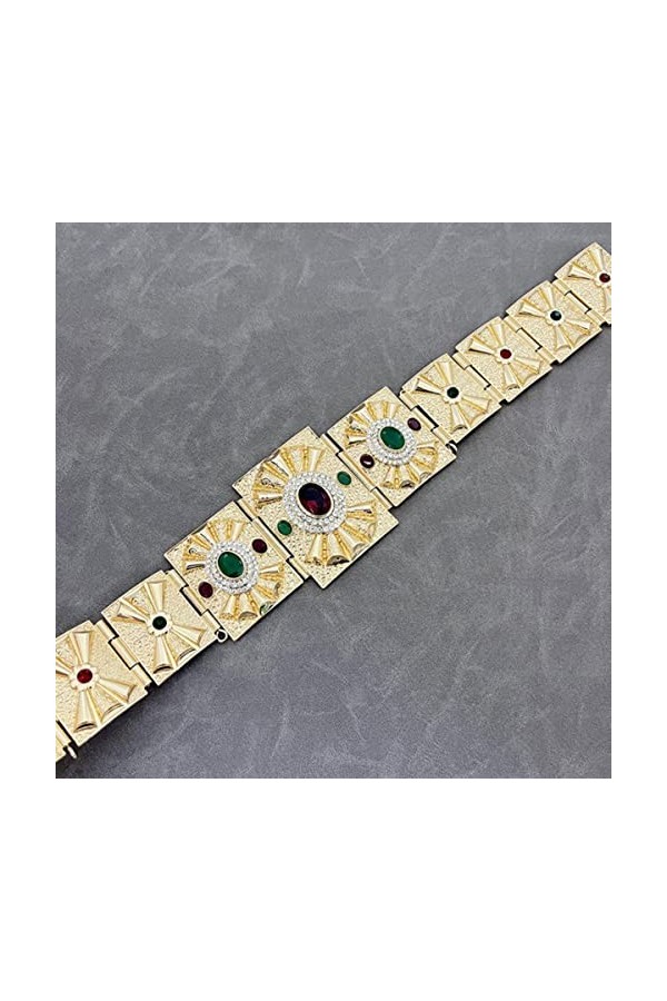 Nouvelle Ceinture De Mariage Placage Or Robe Robe Ceinture Turc Cadeaux De Mariée Femmes-CEINTURE 1