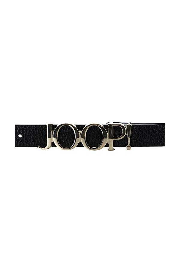 Joop! 2,0 CM Womens Cow Leather Belt W115 Black