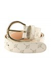 Joop! DOB 3,5 CM Womens Belt W70 Cream White
