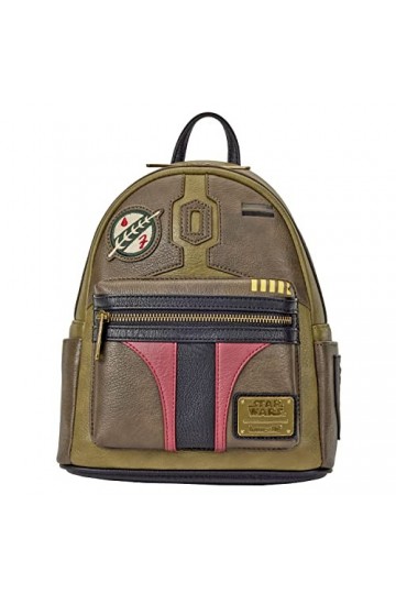 Loungefly Star Wars Boba Fett Sac à main à double bandoulière pour femme