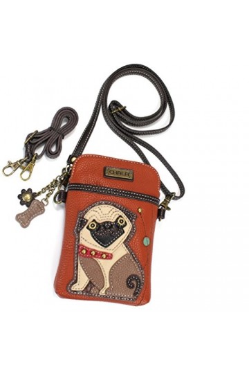 CHALA Sac à bandoulière pour téléphone Portable - Sac à Main Multicolore en Cuir PU pour Femme avec Sangle réglable - Carlin 