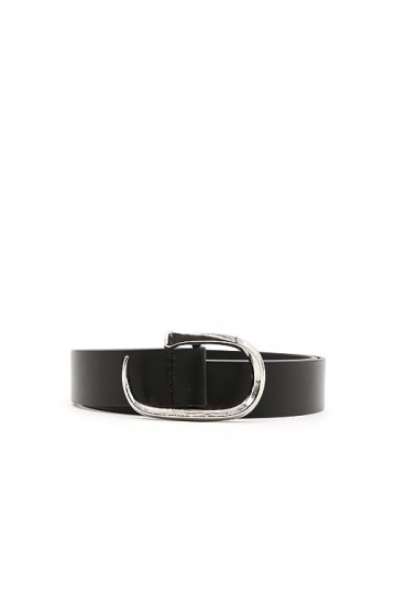 Orciani Ceinture Bull en cuir noir D09949ABULL NOIR, Noir , 90 cm