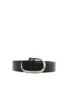 Orciani Ceinture Bull en cuir noir D09949ABULL NOIR, Noir , 90 cm