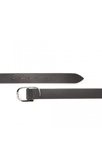 Orciani Ceinture Bull en cuir noir D09949ABULL NOIR, Noir , 90 cm