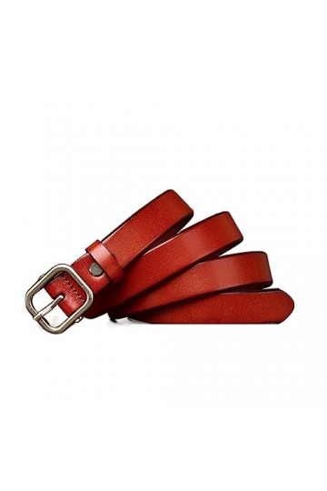 Femmes Ceinture Sangle Casual Femmes Cowskin Véritable Ceinture En Cuir Sangle Qualité Jeans Ceinture for Les Femmes Size : 