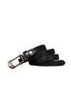 EKLART Ceinture en cuir véritable peau de vache rétro ceinture de luxe robe et ceintures en jean for femmes mode boucle ardil