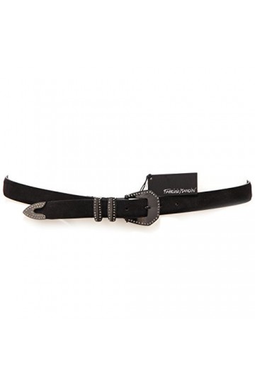 FABRIZIO MANCINI 8542R cintura donna PURITY nero belt woman [95 CM]