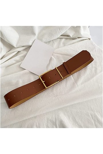 Ceinture Corset Ceinture Ceintures Souples pour Femmes Larges Cummerbunds Conception Vintage Métal Boucle Ardillon Sangle De 