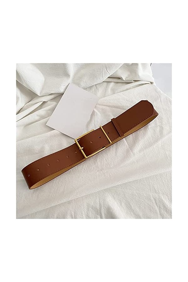 Ceinture Corset Ceinture Ceintures Souples pour Femmes Larges Cummerbunds Conception Vintage Métal Boucle Ardillon Sangle De 