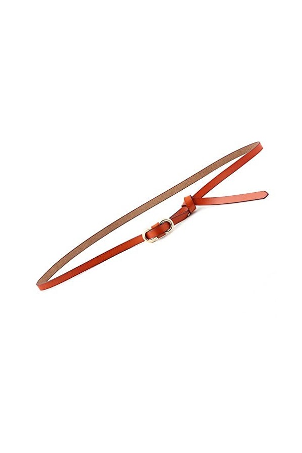 NOOFIE Ceintures Maigres pour Femmes Ceintures pour Femmes en Cuir Robe Ceintures pour Femmes Accessoires Couleur : A, Taill