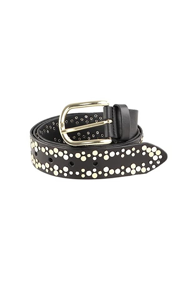 Vanzetti Ceinture 35 mm W70 noir, Noir , taille unique