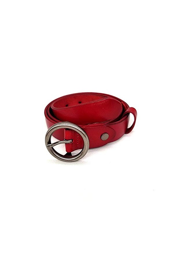 XY-man’s belt Confortable Ceinture pour Femme en Cuir Couleur Unie avec Boucle à ardillon à la Taille Simple pour Les Filles 