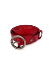 XY-man’s belt Confortable Ceinture pour Femme en Cuir Couleur Unie avec Boucle à ardillon à la Taille Simple pour Les Filles 