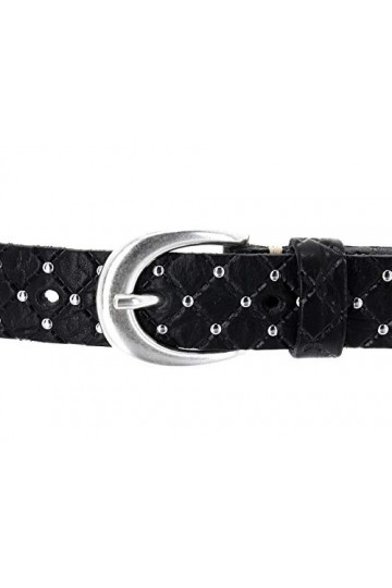 b.belt Lilou Ceinture rivetée cuir