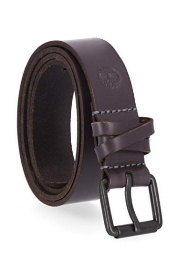 Timberland Casual Leather Belt for Jeans Ceinture, Zen Blue, Taille Unique Femme