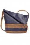 Tamaris Sac à bandoulière Smirne, Bleu Navy Comb. , 28x15x28 cm B x H x T 