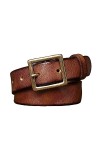 EKLART Rétro femmes Jeans ceinture ceinture en cuir véritable for femmes Vintage boucle ceinture en cuir for femmes Size : 4