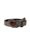 ZYXLB Ceinture décorative Polyvalente de Style Ethnique personnalisé en Relief Vintage for Femmes
