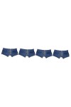 SHERCHPRY 4 Pièces Ceinture Stretch Ceinture Pour Corset Ceinture Pour Cinch Ceinture Avec Bouton Extender Miss Bleu Serré De