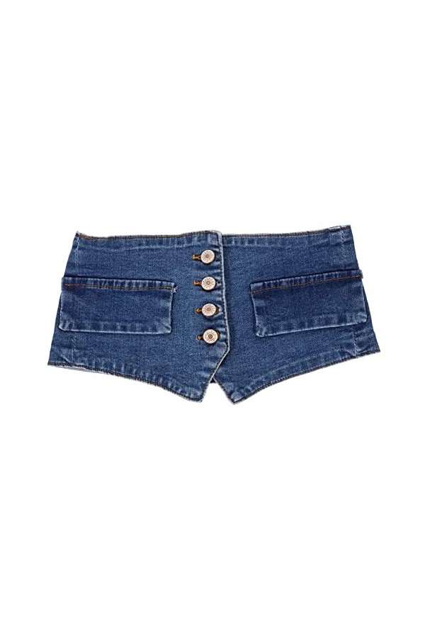 SHERCHPRY 4 Pièces Ceinture Stretch Ceinture Pour Corset Ceinture Pour Cinch Ceinture Avec Bouton Extender Miss Bleu Serré De