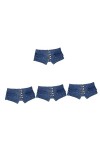 VALICLUD 4 Pièces Ceinture Fajas Para Mujeres Pantalon Chemise Boutons Robe Corset Ceintures Large Denim Ceinture Pour Robe L