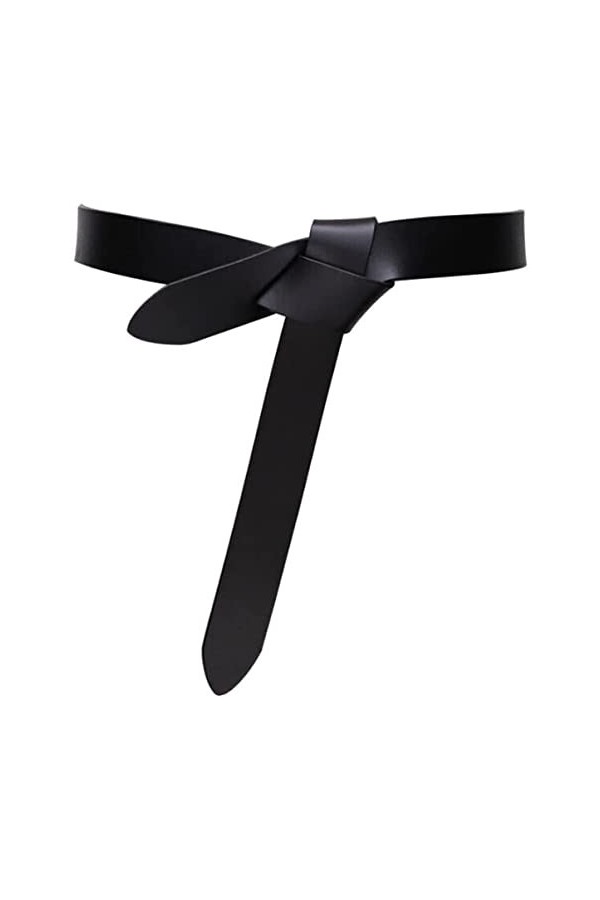 Ceinture Cowskin Noeud Ceintures pour Robe Pull Ceinture Marron Mode Féminine Nouvelles Ceintures Femmes Longue Sangle Solide