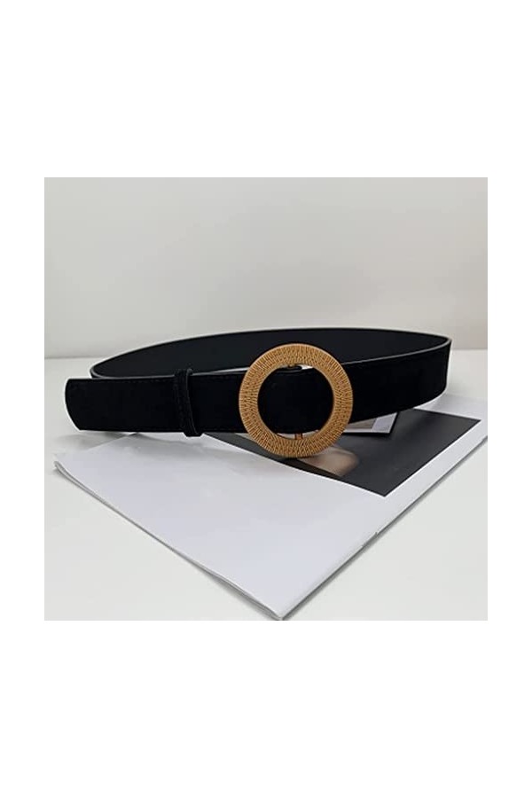 XNHAFW Ceinture large pour la main pour femme - Ceinture décorative à boucle ronde - Ceinture de fête couleur : E, taille : 